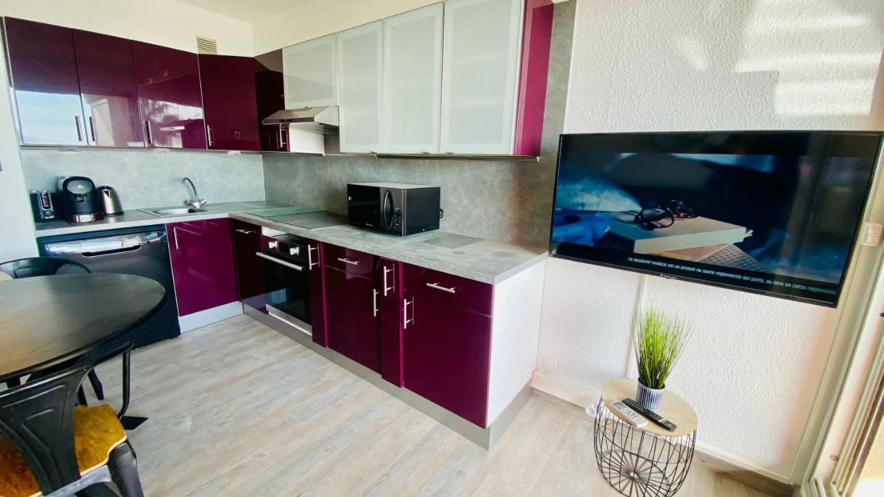 "Dream" Magnifique Vue Mer, Terrasse, Parking, Le Reve Apartment Canet-en-Roussillon Bagian luar foto