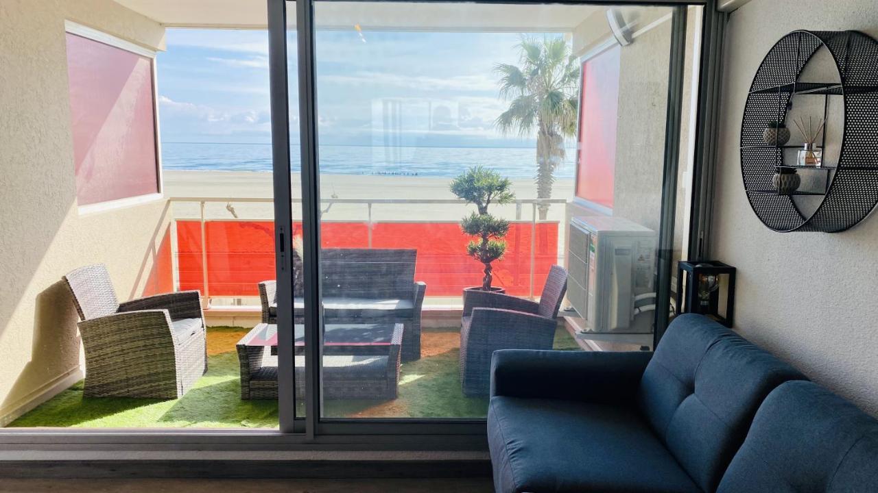 "Dream" Magnifique Vue Mer, Terrasse, Parking, Le Reve Apartment Canet-en-Roussillon Bagian luar foto