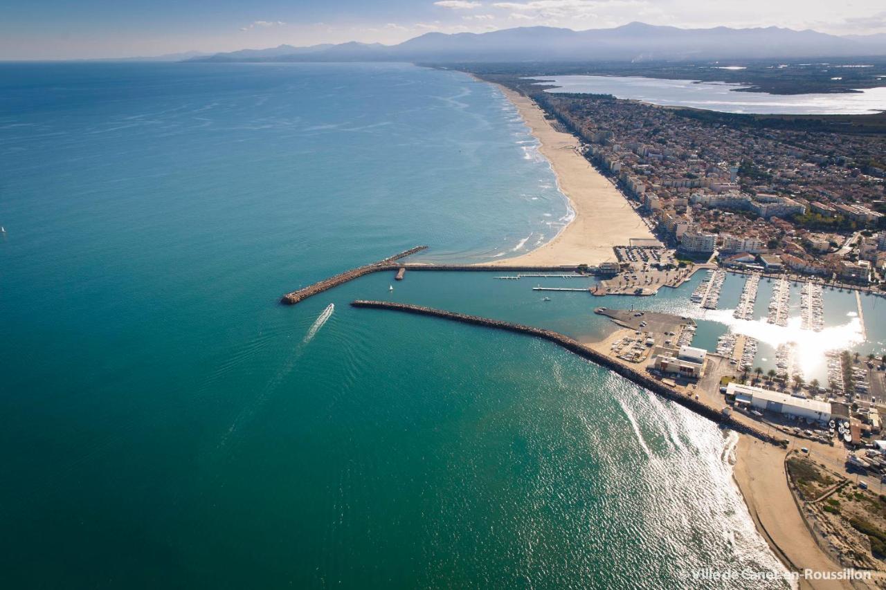"Dream" Magnifique Vue Mer, Terrasse, Parking, Le Reve Apartment Canet-en-Roussillon Bagian luar foto