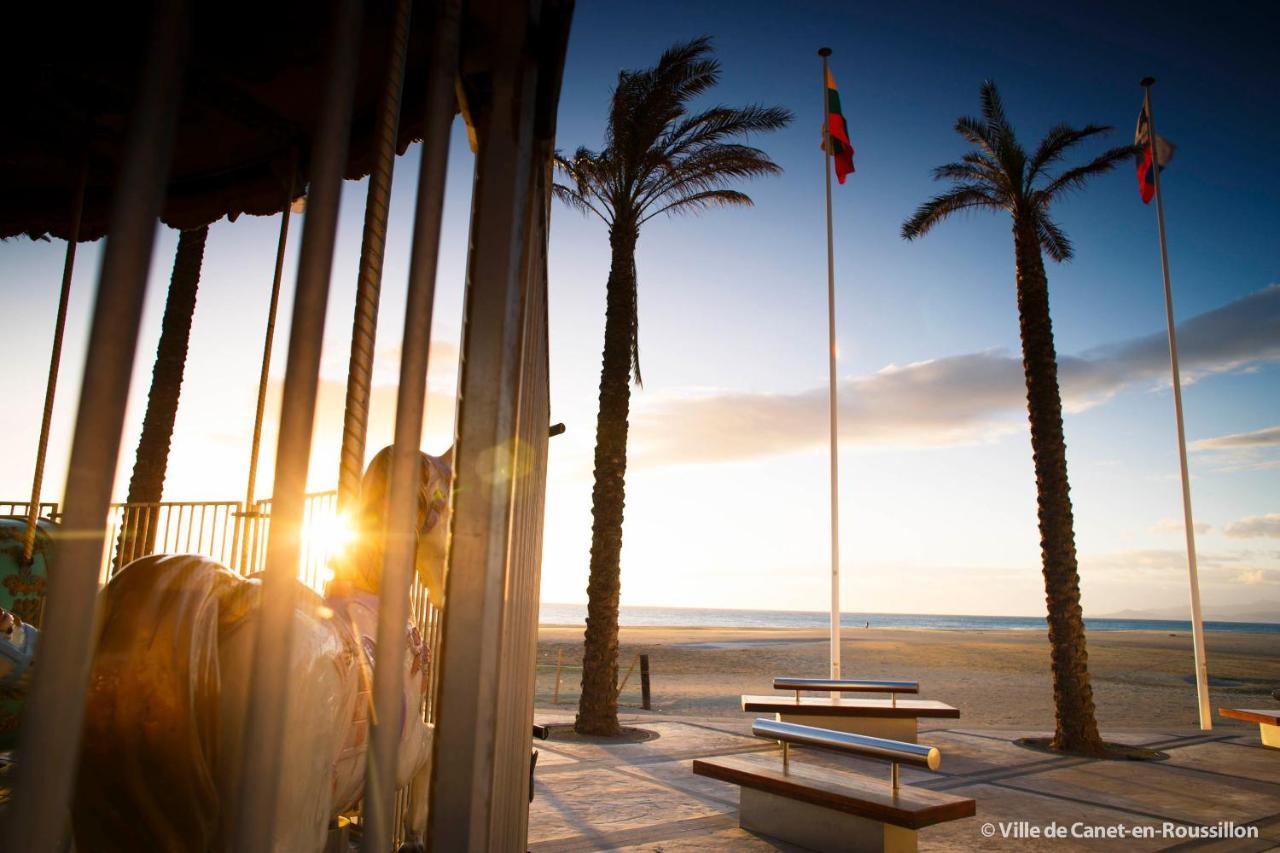 "Dream" Magnifique Vue Mer, Terrasse, Parking, Le Reve Apartment Canet-en-Roussillon Bagian luar foto