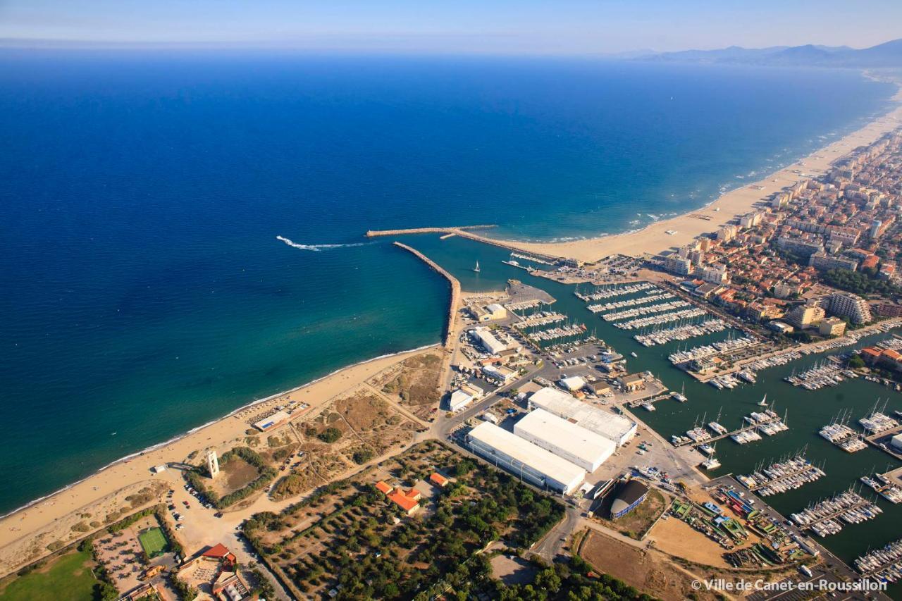 "Dream" Magnifique Vue Mer, Terrasse, Parking, Le Reve Apartment Canet-en-Roussillon Bagian luar foto